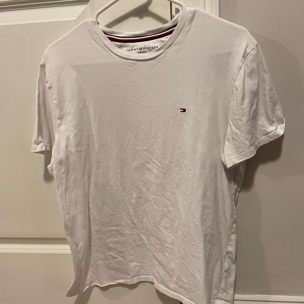 White Tommy Tee
